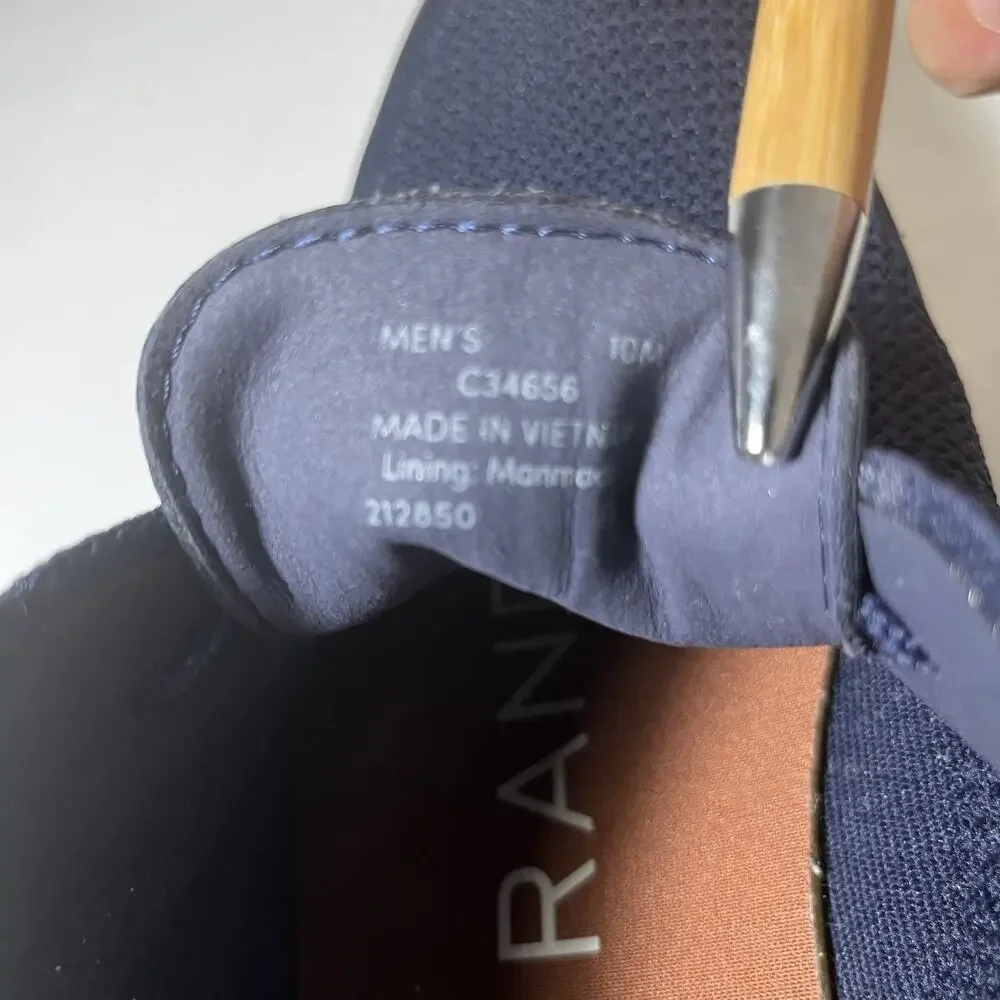 Cole Haan Zerogrand Omni Sneaker Men's Size 10 Marine Blue navy‎ Shoes C34656